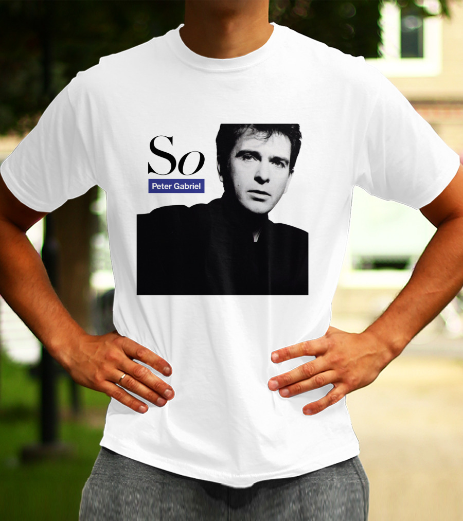So Peter Gabriel Album Cover T-Shirt