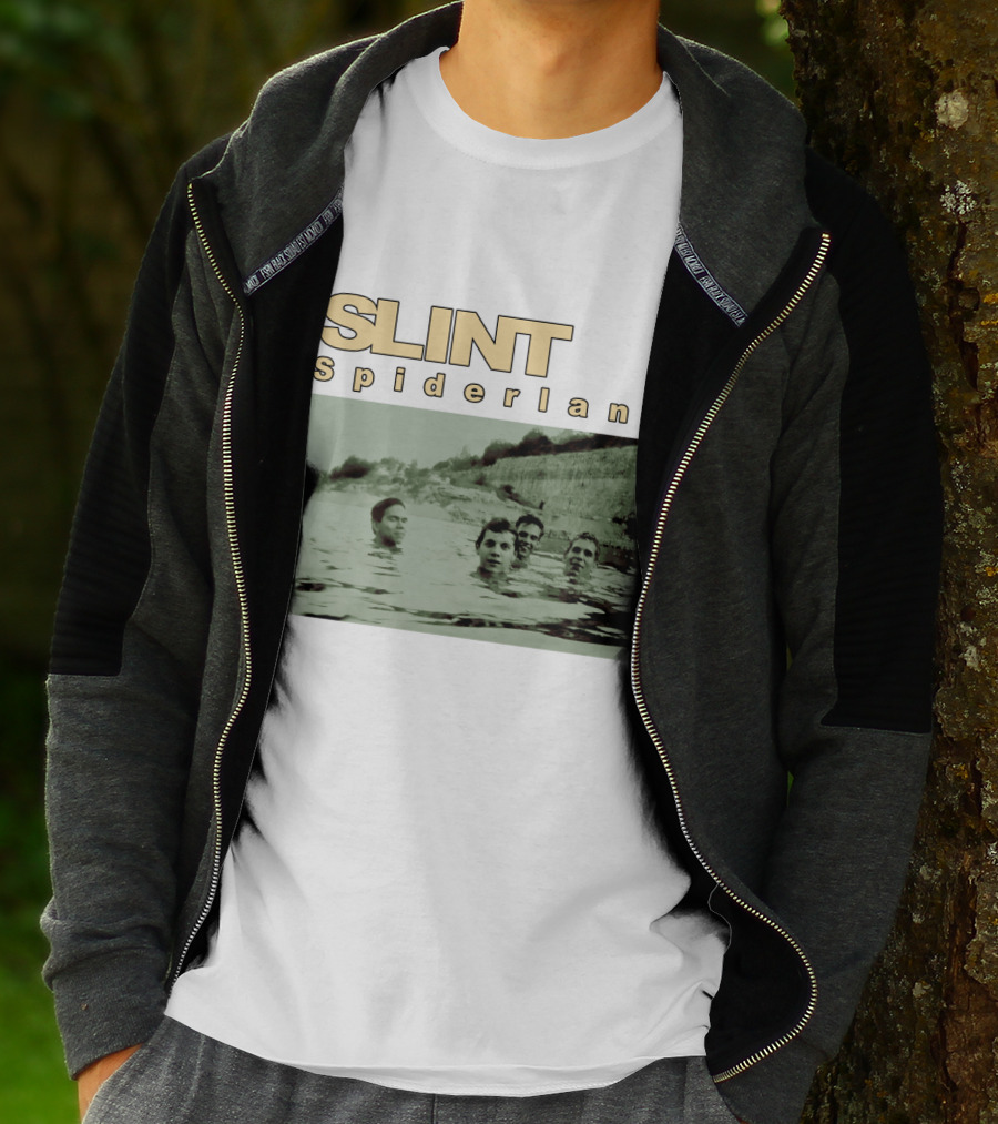 SLINT Spiderland Band Album Cover Swimming Image T-Shirt