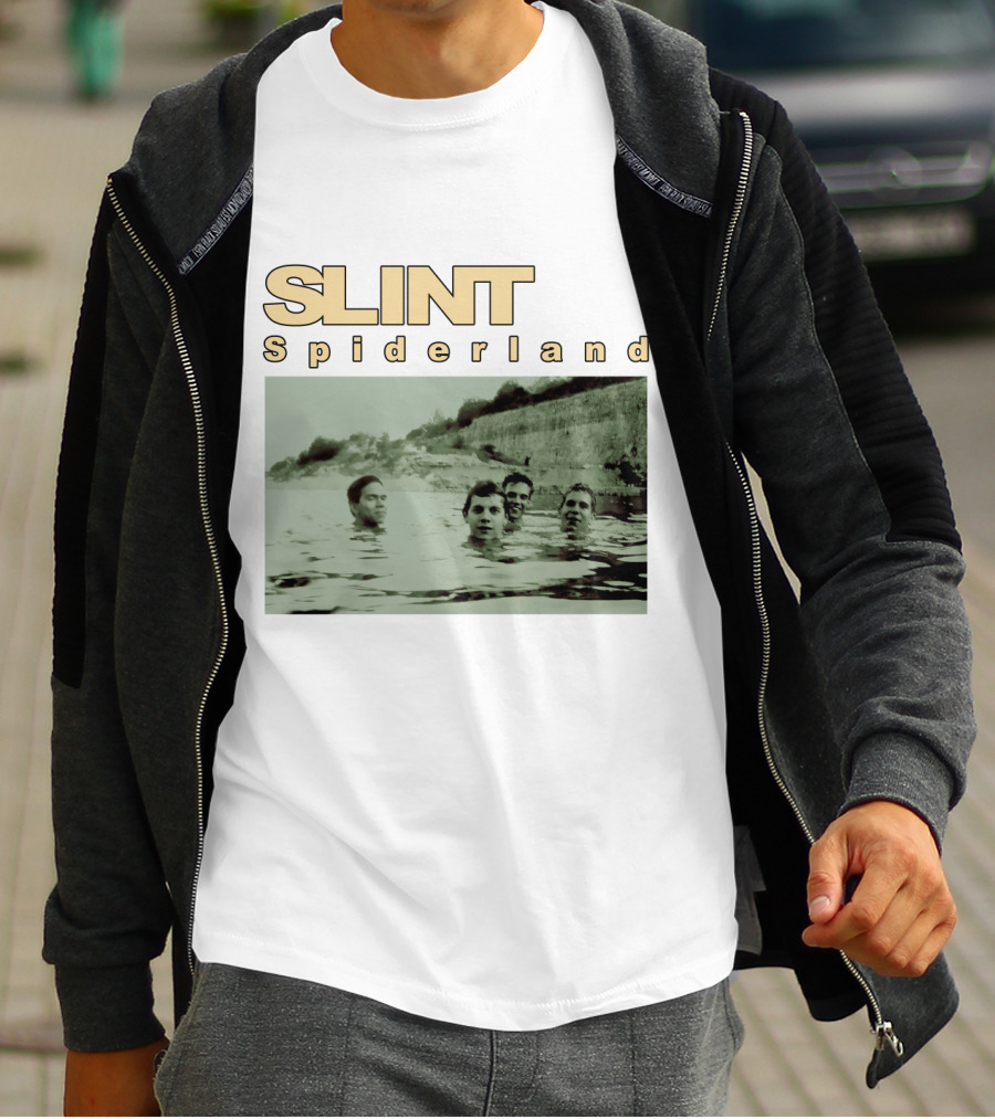 SLINT Spiderland Band Album Cover Swimming Image T-Shirt