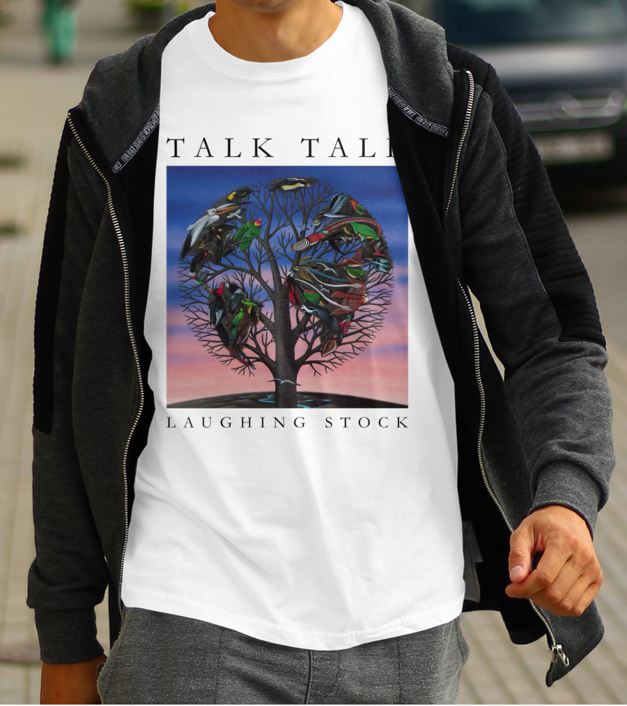 Talk Talk Laughing Stock Surreal Tree With Birds T-Shirt