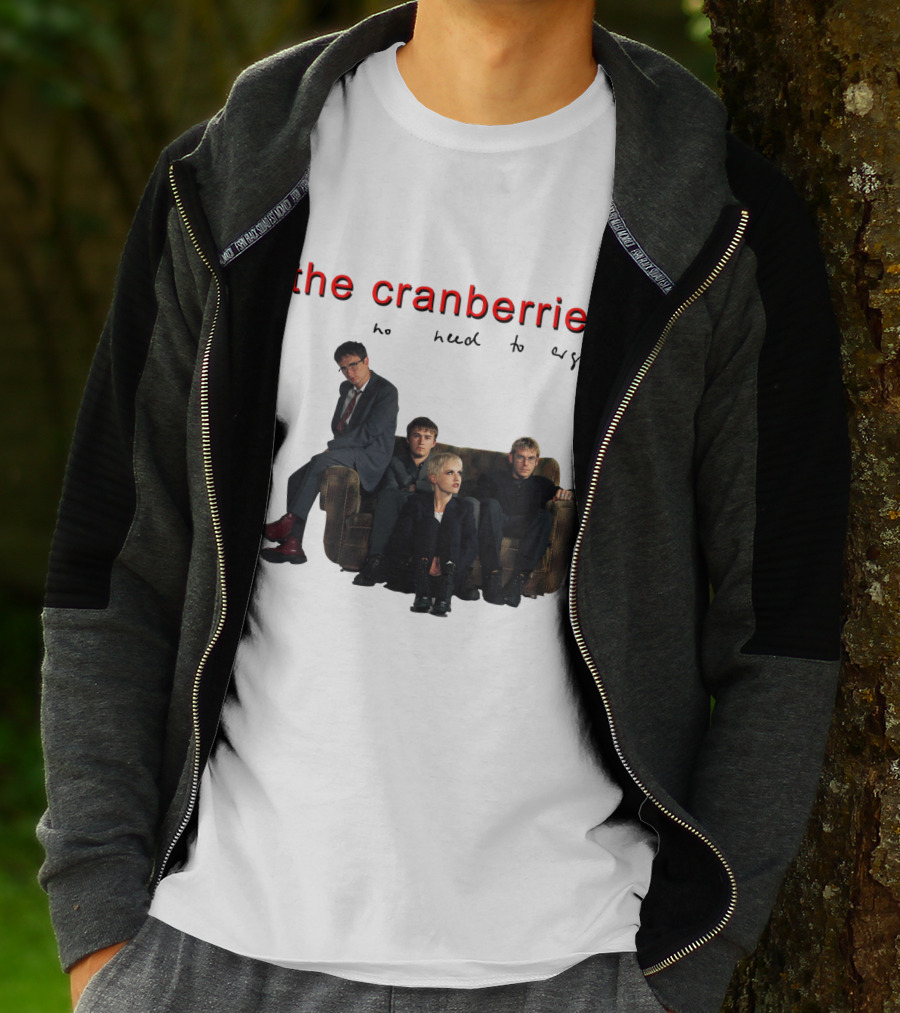 The Cranberries No Need To Argue Album Cover Sofa Band Members T-Shirt