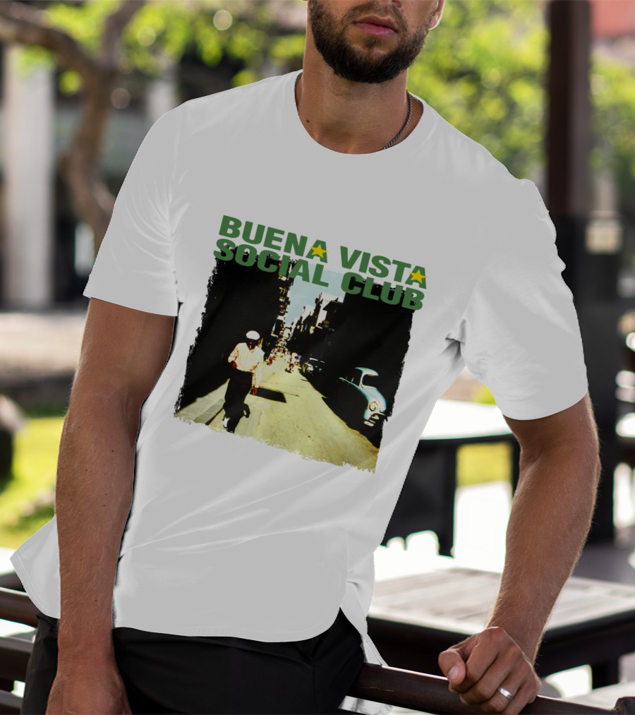 Buena Vista Social Club Vintage Havana Street Scene T-Shirt