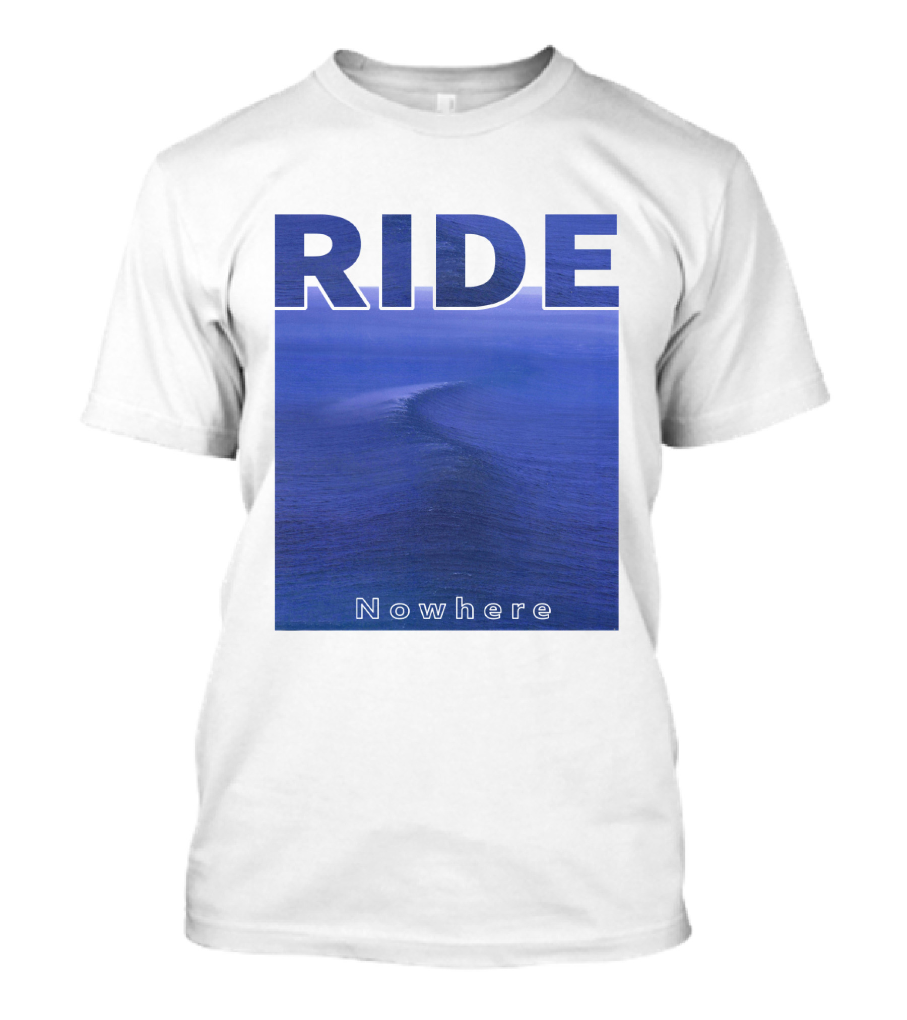 Ride Nowhere Shoegaze Album Cover T-Shirt