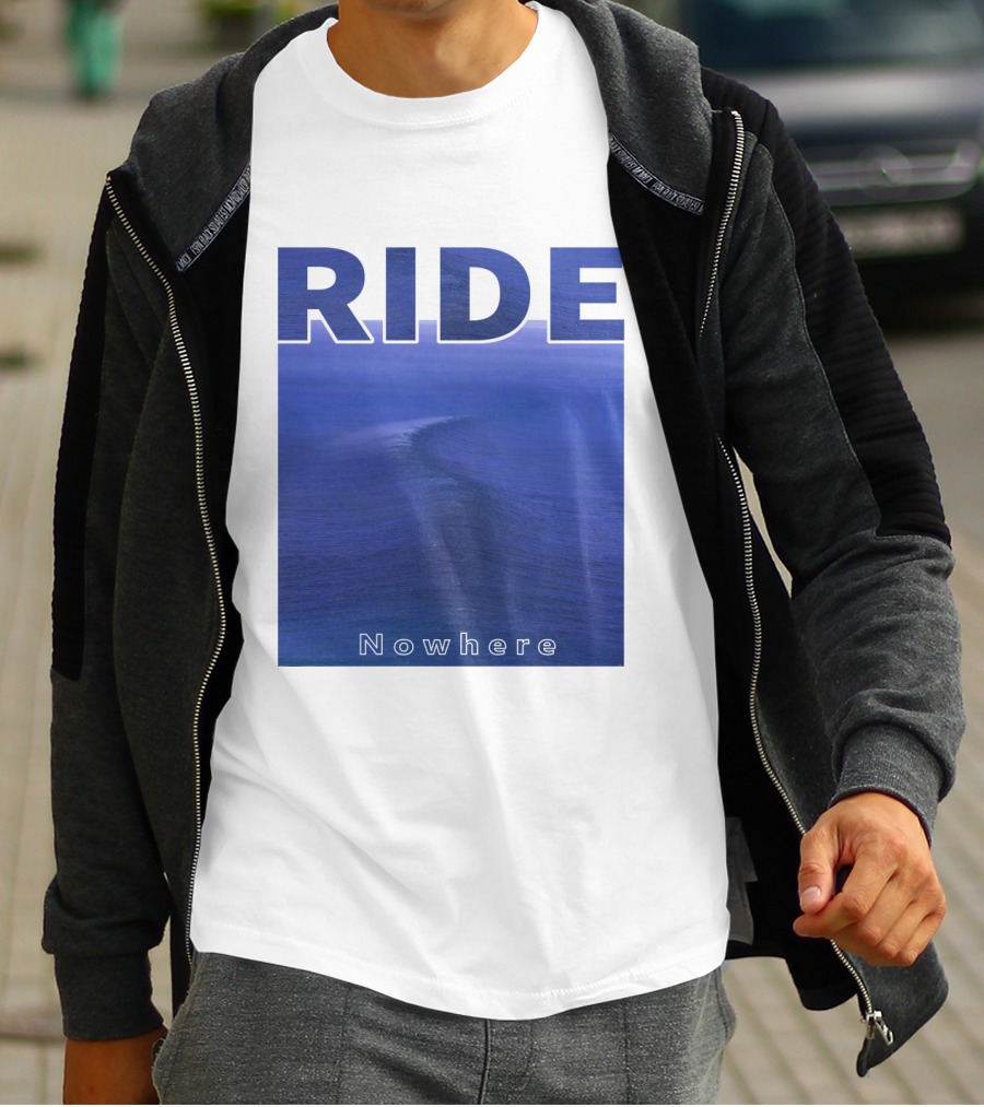 Ride Nowhere Shoegaze Album Cover T-Shirt
