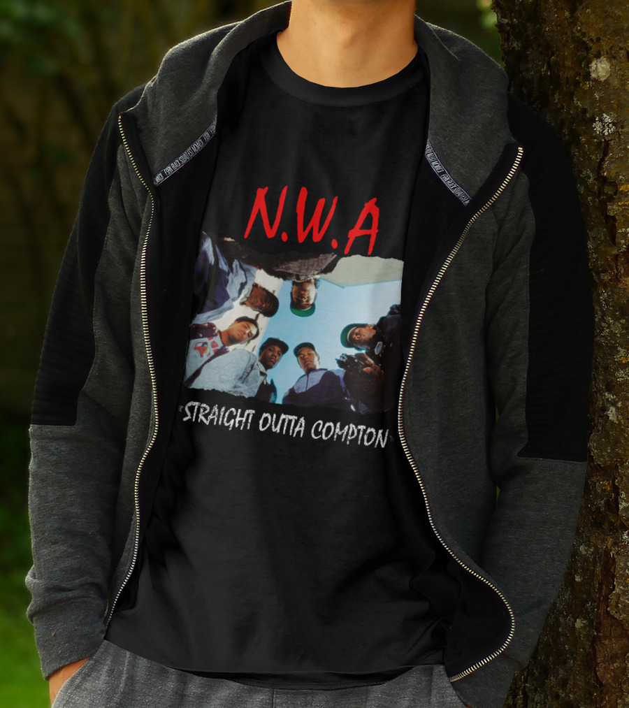 N.W.A Straight Outta Compton Iconic Group Photo T-Shirt