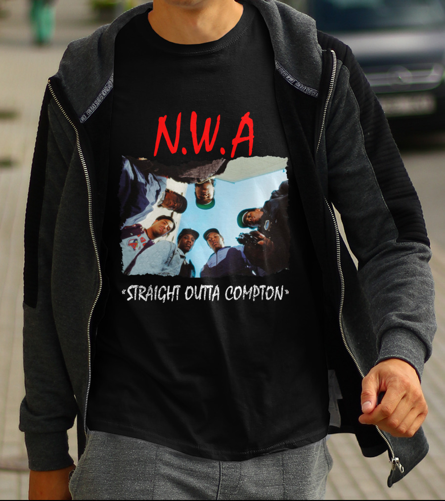 N.W.A Straight Outta Compton Iconic Group Photo T-Shirt