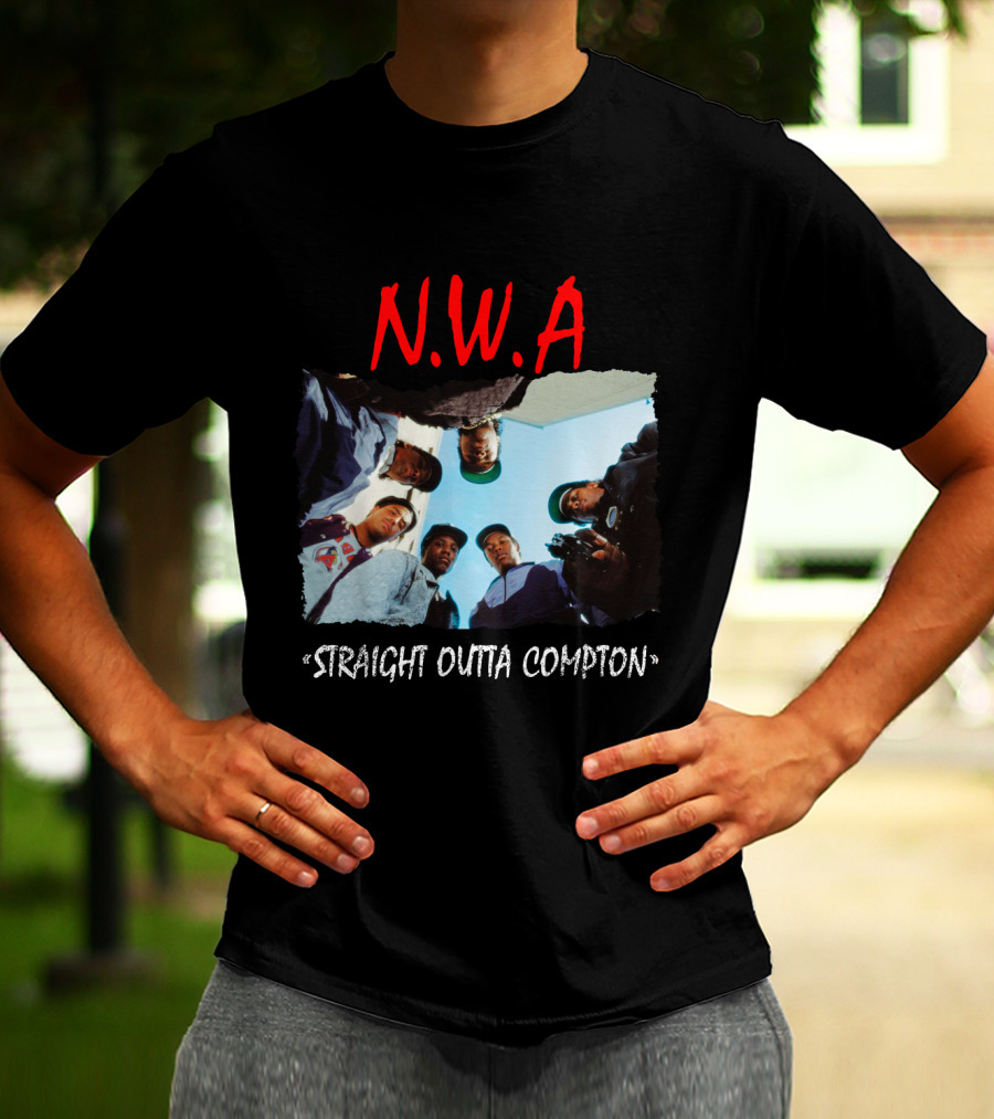 N.W.A Straight Outta Compton Iconic Group Photo T-Shirt