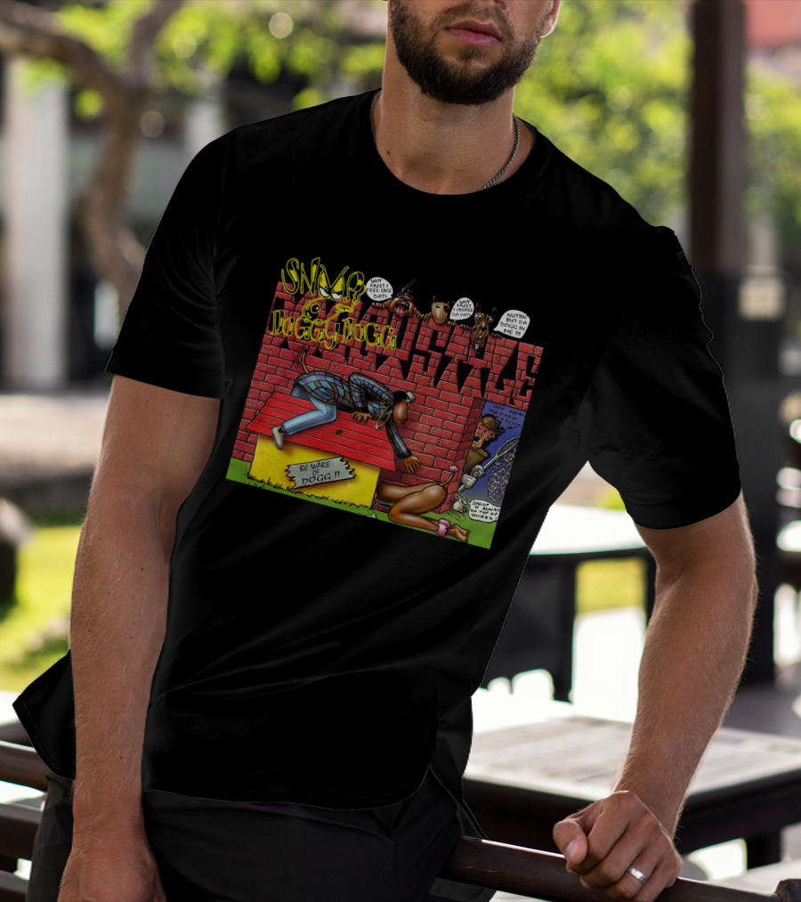 Snoop Dogg Doggystyle Be Ware Of Dogg Album Cover Iconic Artwork T-Shirt