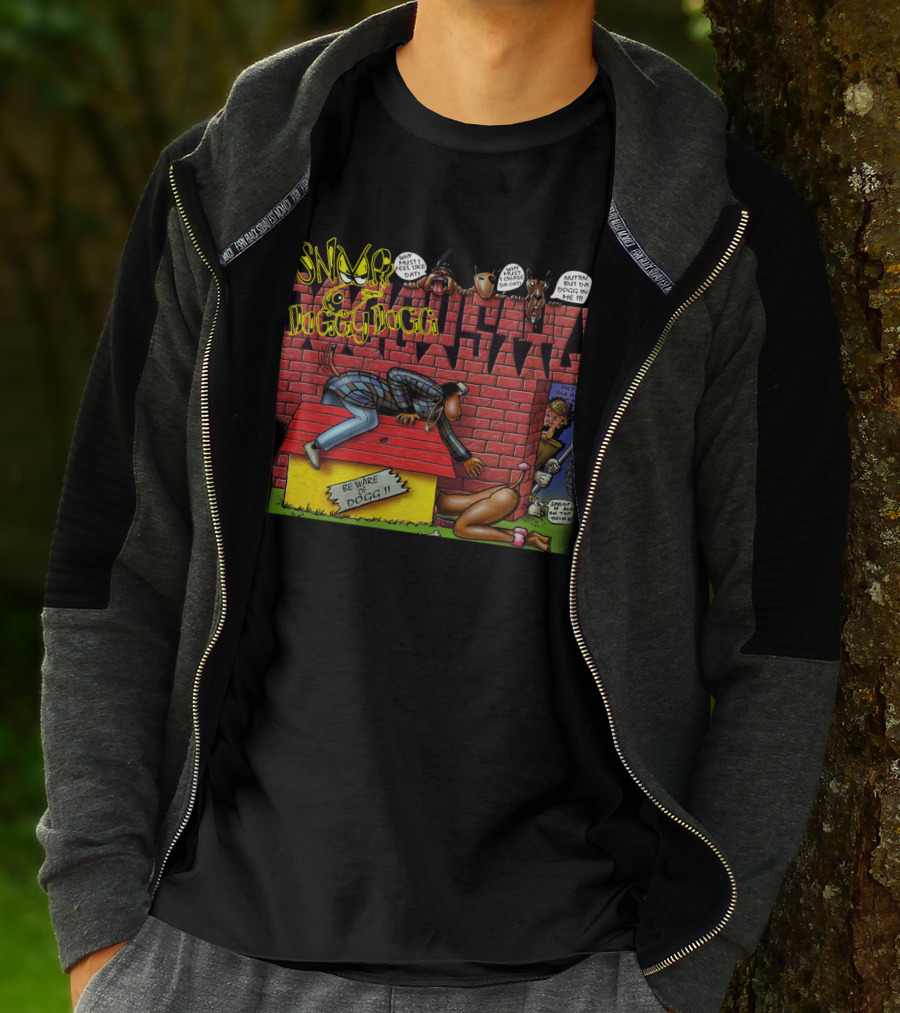Snoop Dogg Doggystyle Be Ware Of Dogg Album Cover Iconic Artwork T-Shirt
