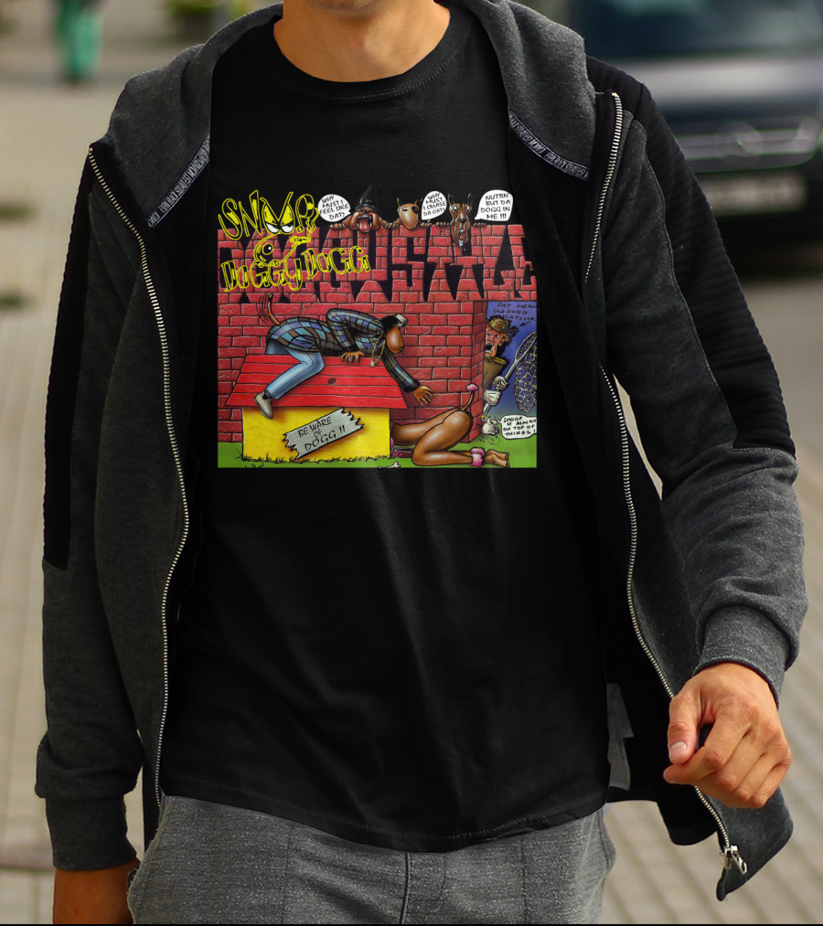 Snoop Dogg Doggystyle Be Ware Of Dogg Album Cover Iconic Artwork T-Shirt