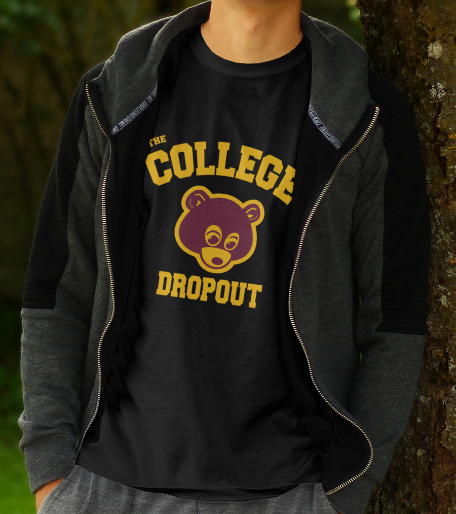 The College Dropout Kanye West Bear T-Shirt