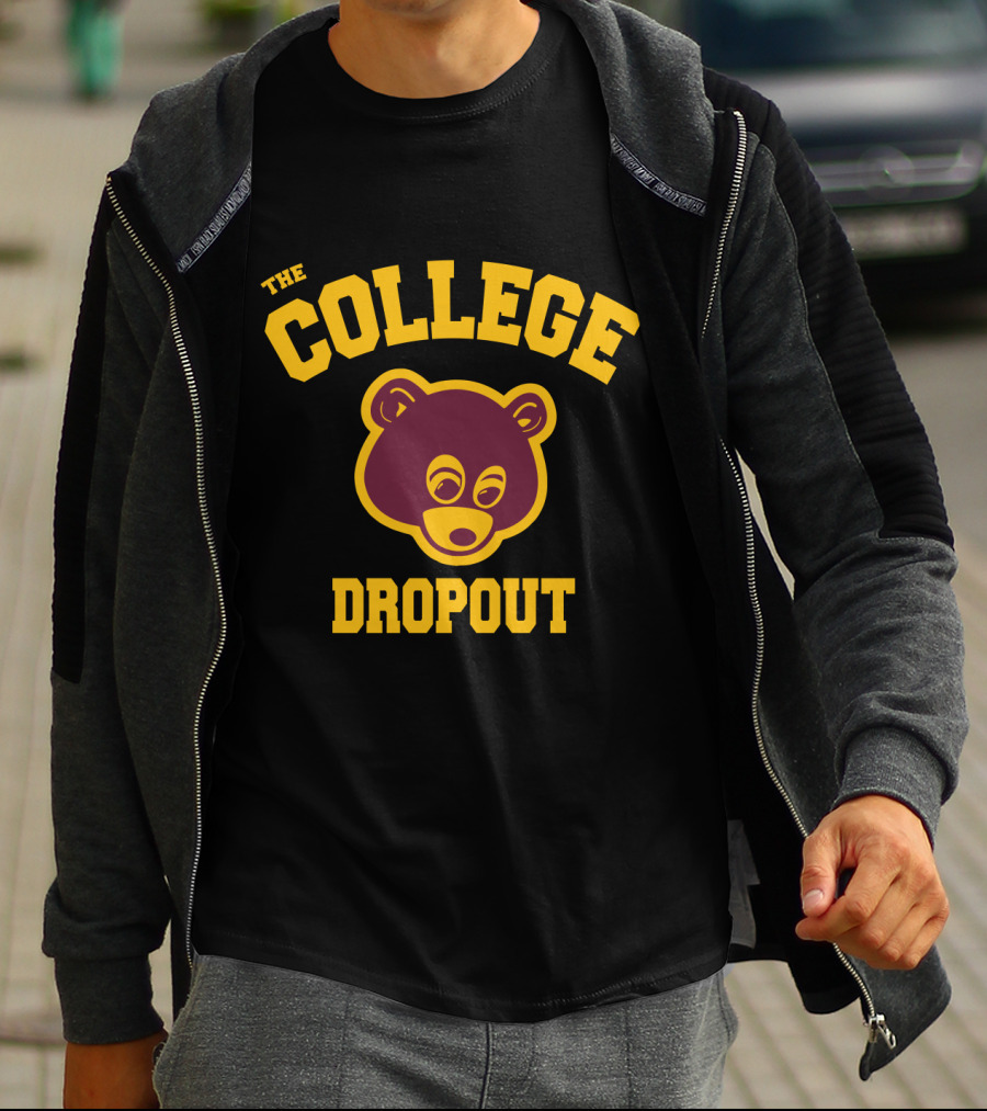 The College Dropout Kanye West Bear T-Shirt