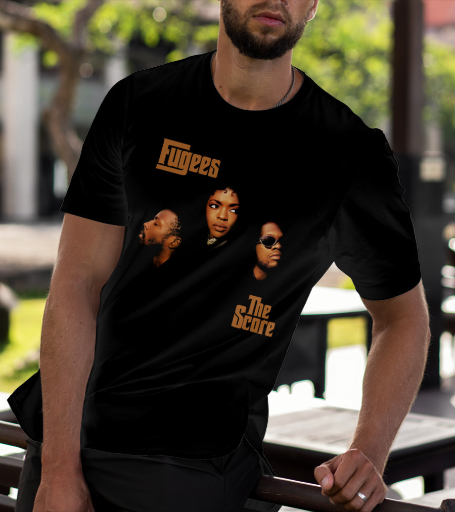 Fugees The Score Album Cover Trio Faces T-Shirt
