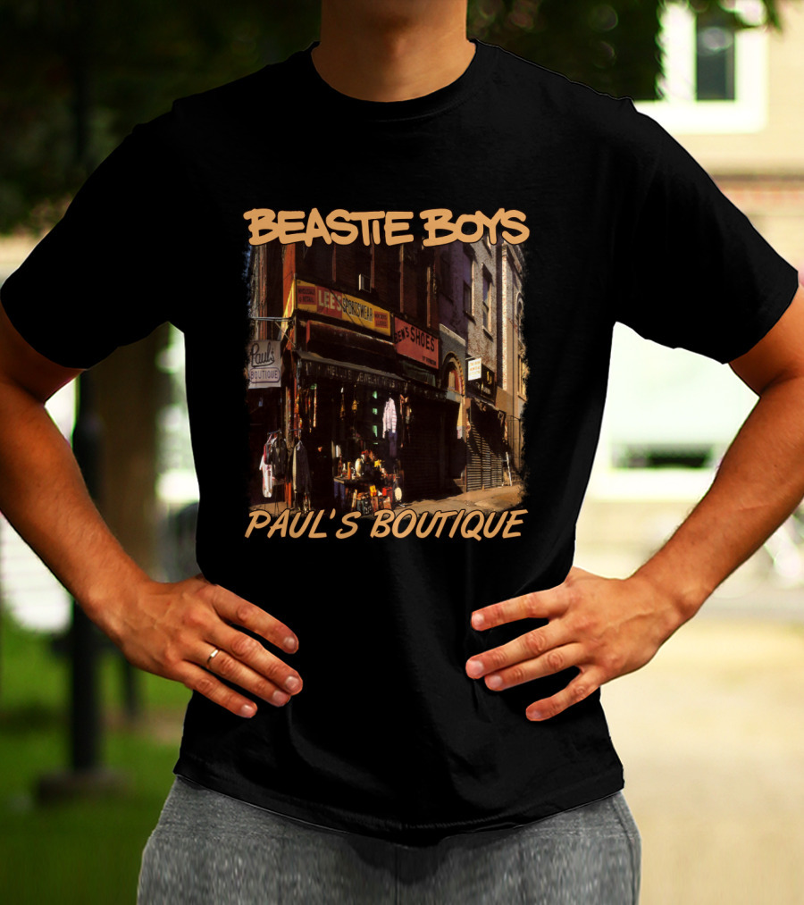 Beastie Boys Paul's Boutique Album Cover Urban Street Scene T-Shirt