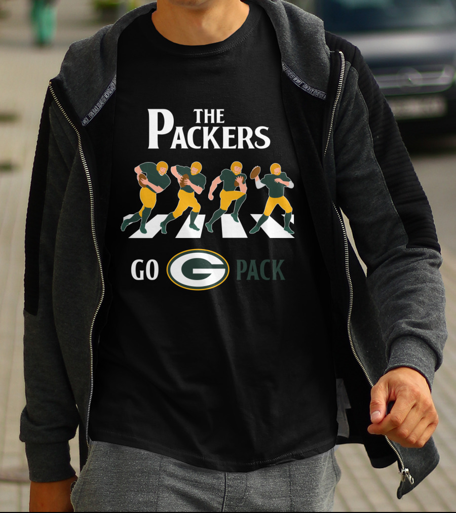 The Packers Go Pack Abbey Road T-Shirt