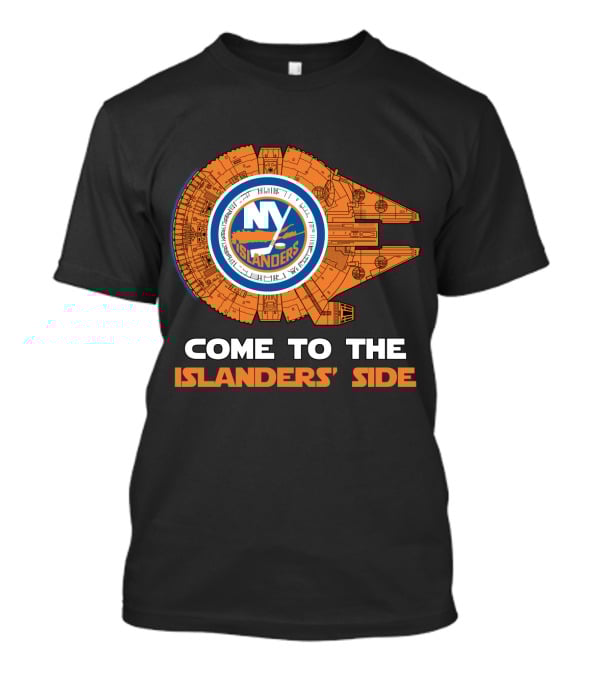 New York Islanders Millennium Falcon Come To The Islanders' Side T-Shirt