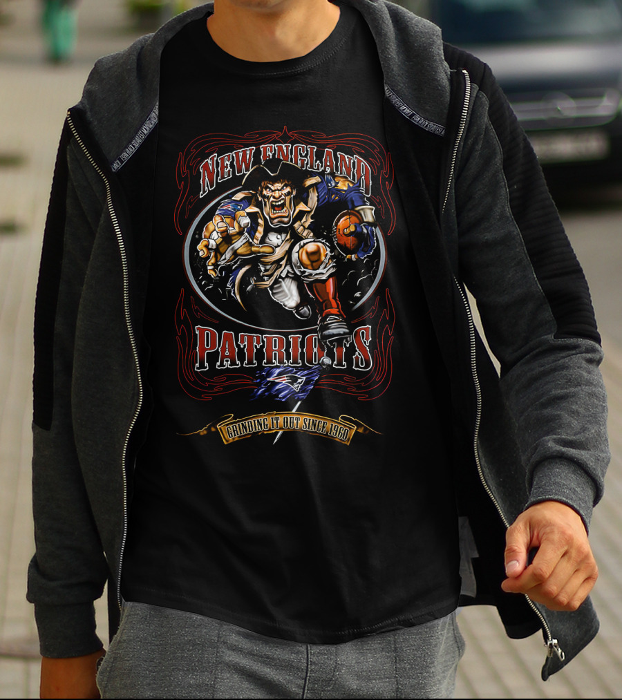 New England Patriots Grinding It Out Since 1960 T-Shirt