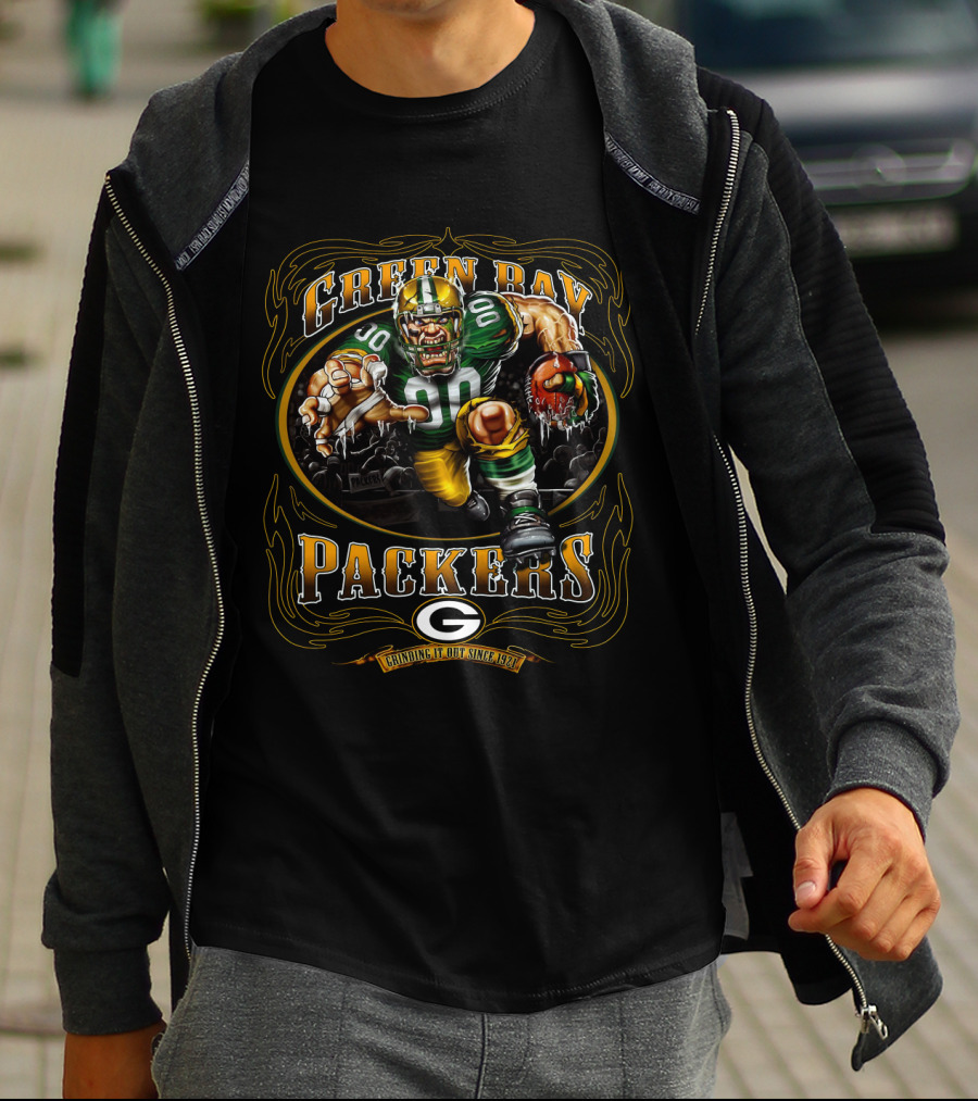 Green Bay Packers Charging On Since 1919 T-Shirt