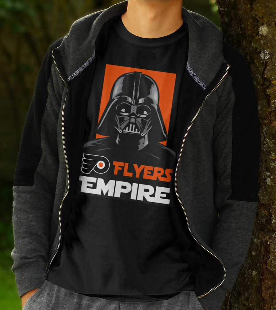 Flyers Empire Darth Vader Philadelphia NHL T-Shirt