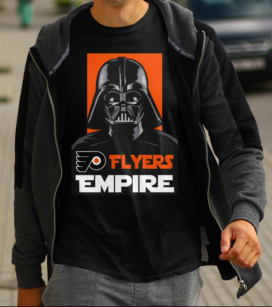Flyers Empire Darth Vader Philadelphia NHL T-Shirt