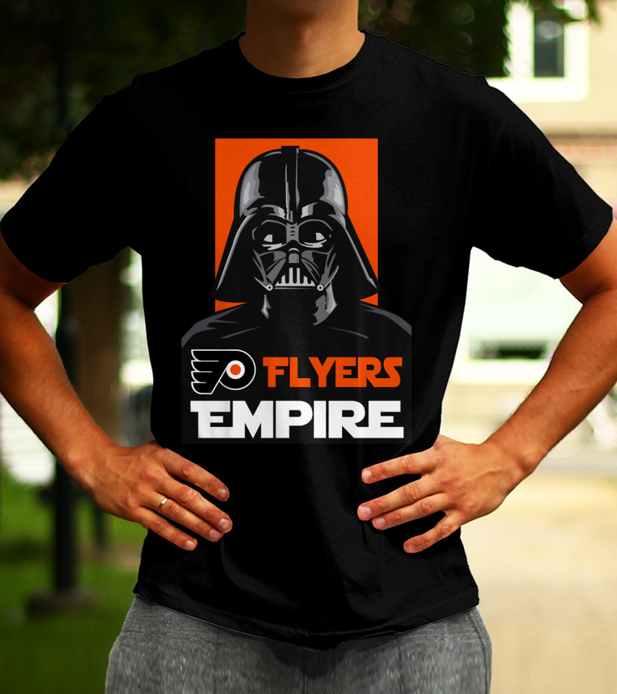 Flyers Empire Darth Vader Philadelphia NHL T-Shirt