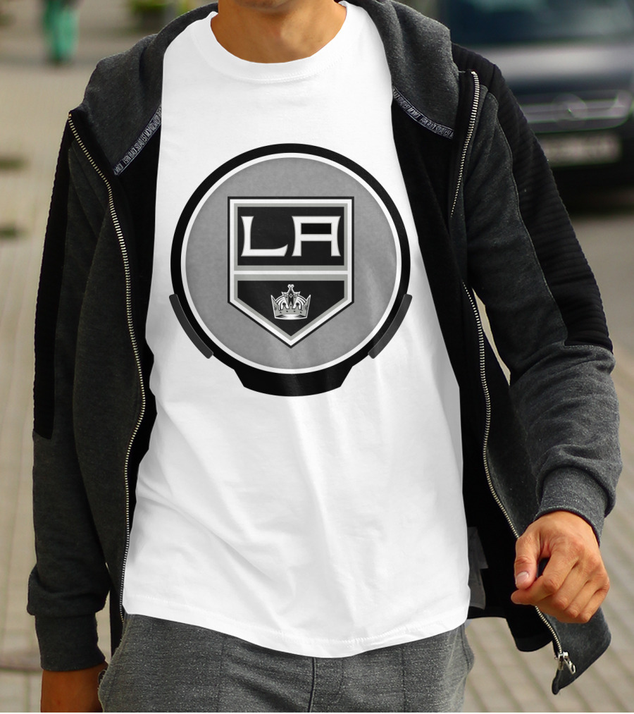 Power Decal LA Kings Logo Crest T-Shirt