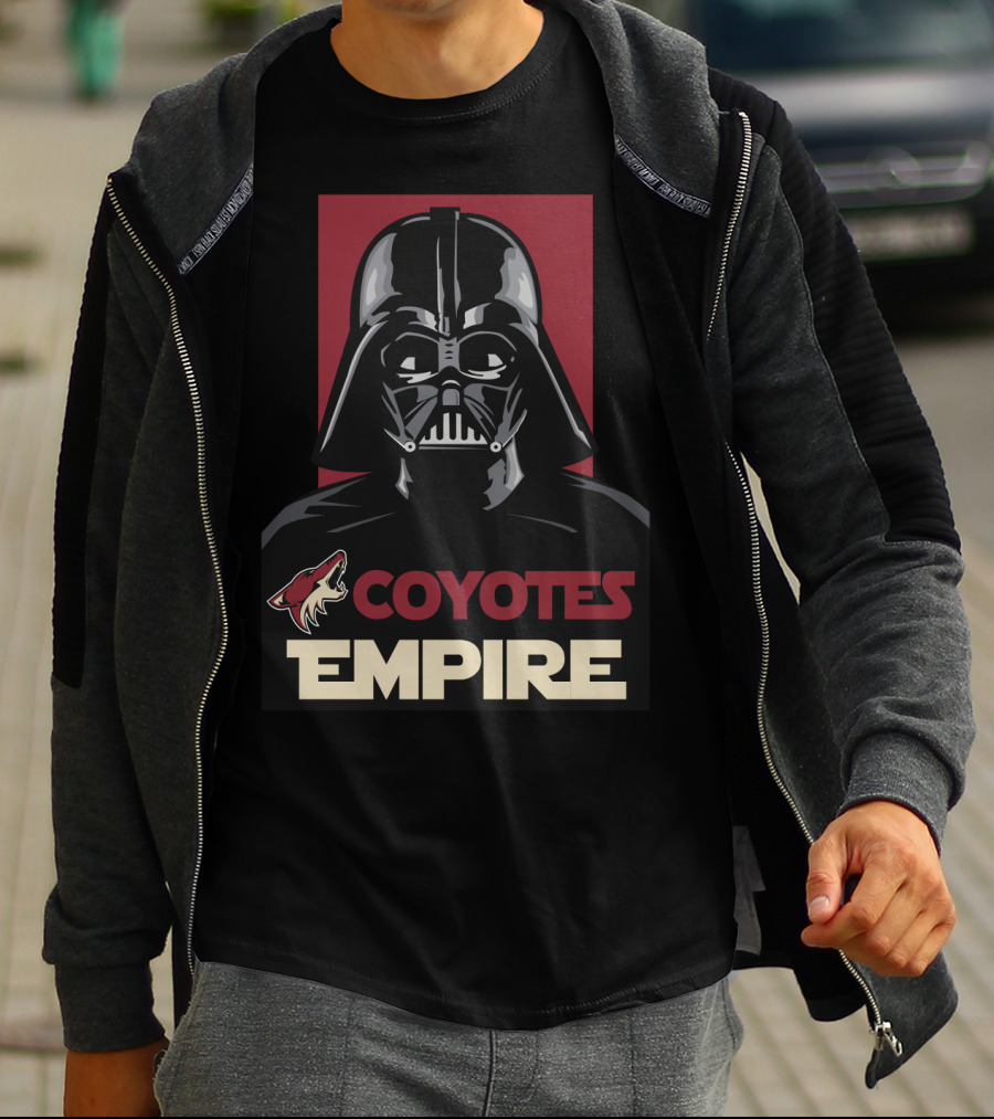 Arizona Coyotes Empire Darth Vader NHL T-Shirt