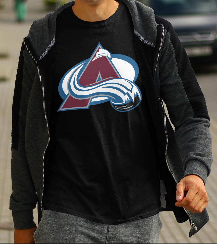 Colorado Avalanche NHL Team Logo Emblem T-Shirt