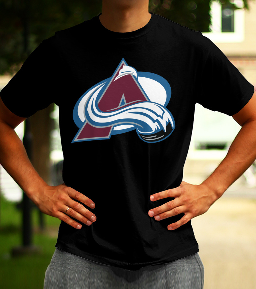 Colorado Avalanche NHL Team Logo Emblem T-Shirt