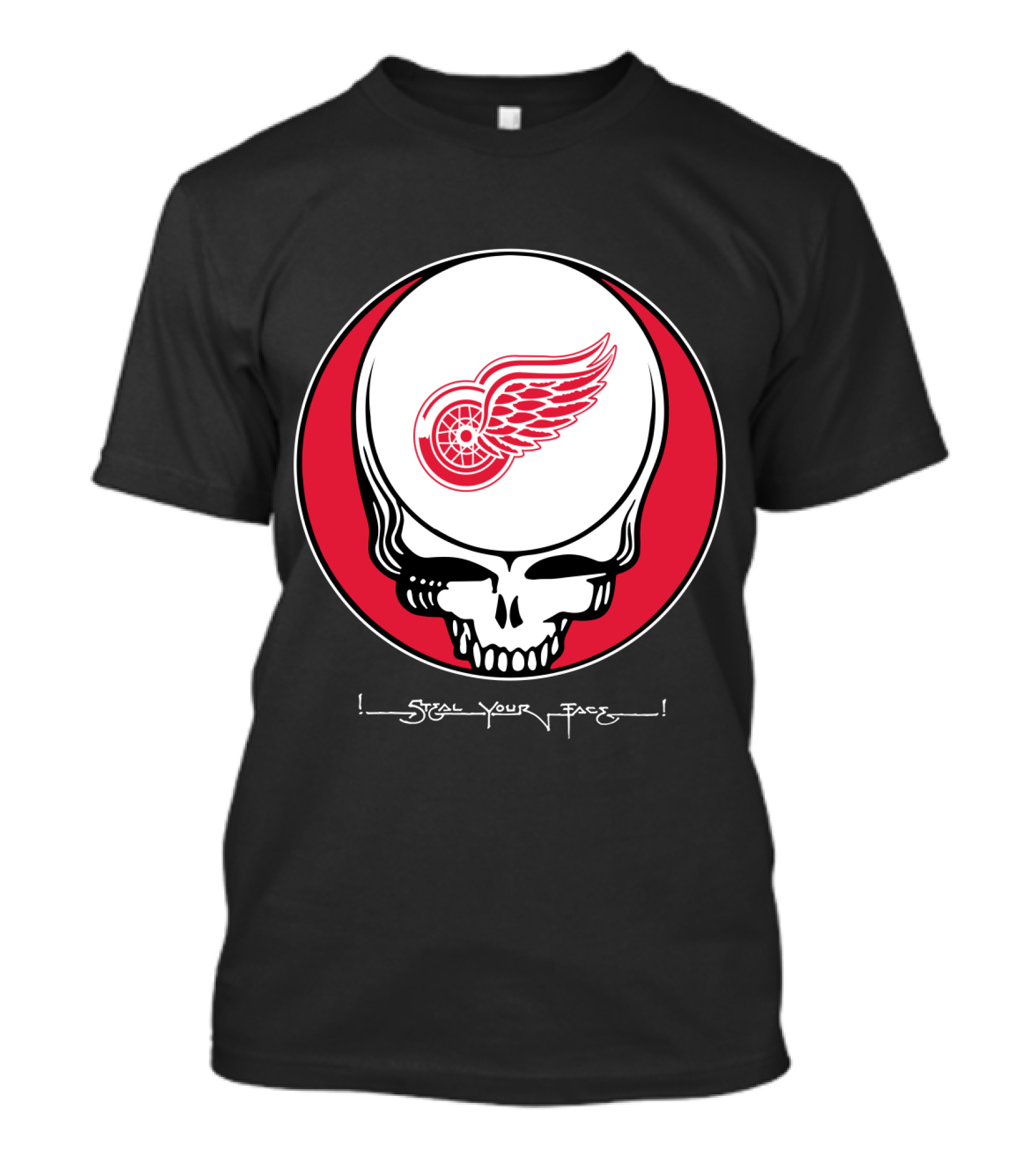 Grateful Dead Steal Your Face Detroit Red Wings T-Shirt