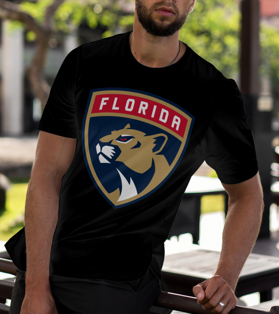 Florida Panthers Logo Bold Head T-Shirt