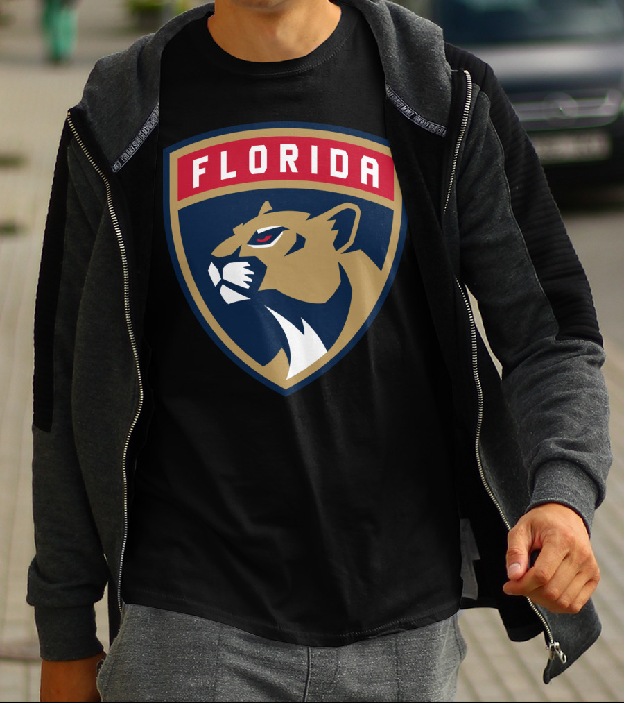 Florida Panthers Logo Bold Head T-Shirt