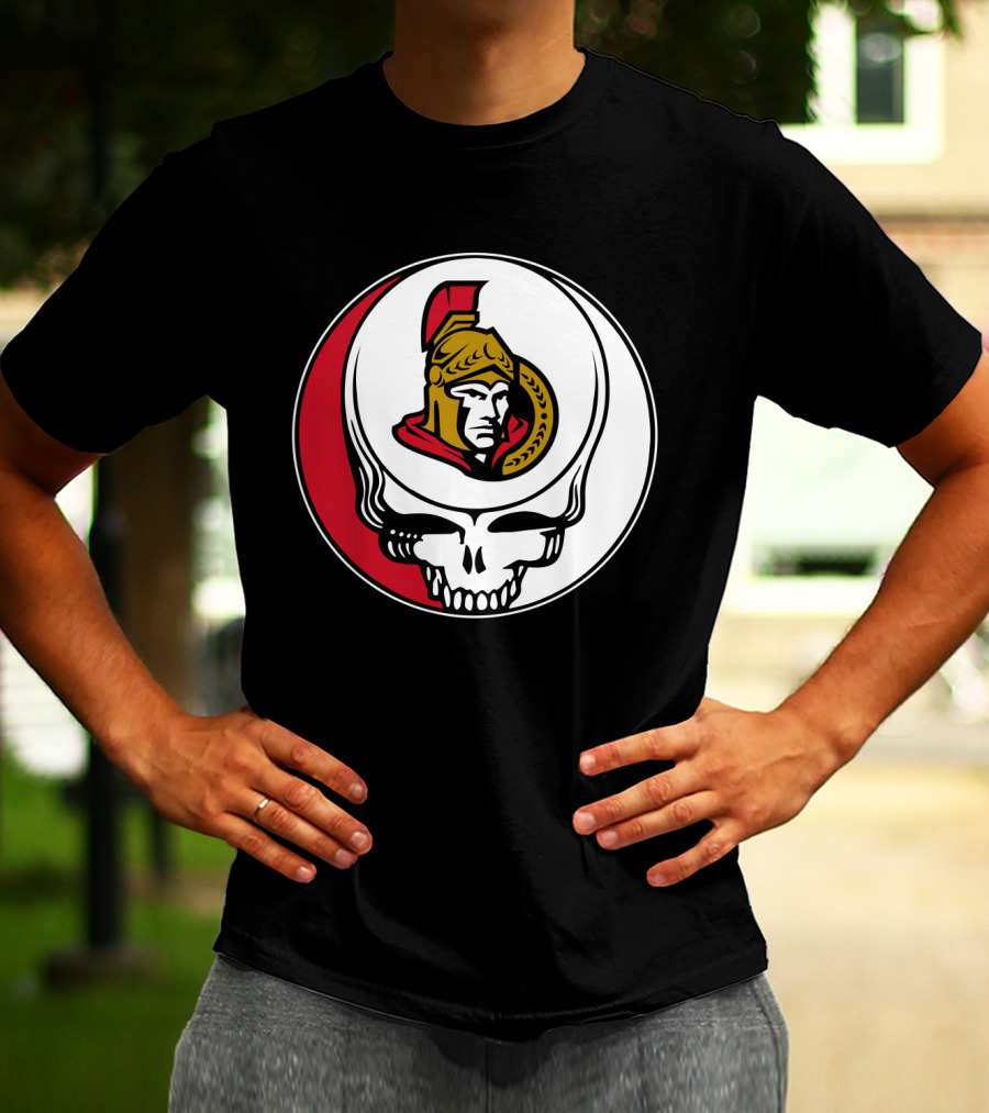 Ottawa Senators Skull T-Shirt