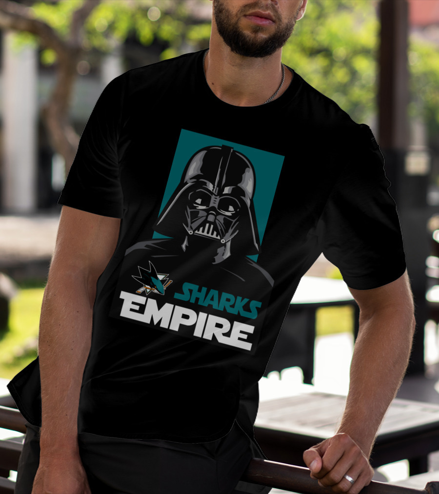 San Jose Sharks Empire Darth Vader NHL T-Shirt