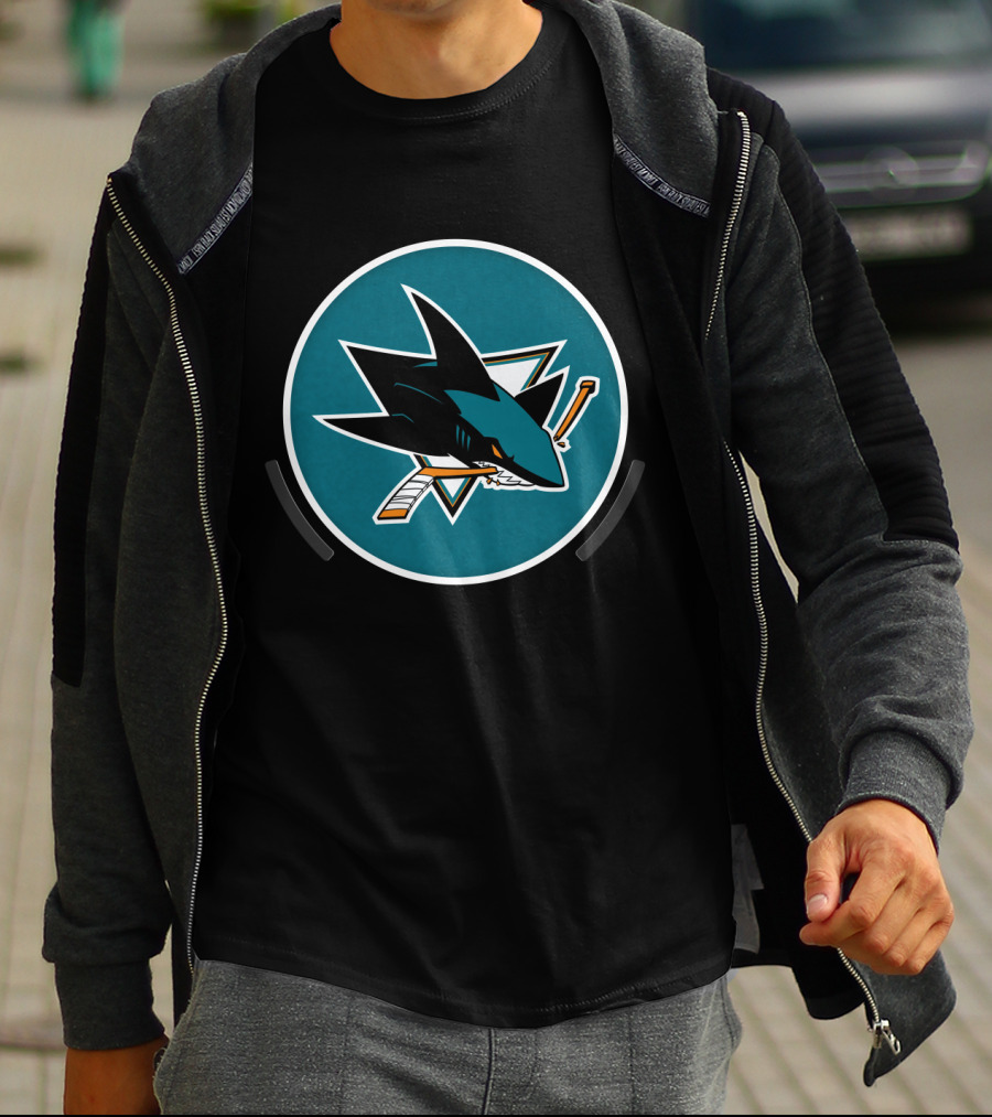 San Jose Sharks Power Decal T-Shirt