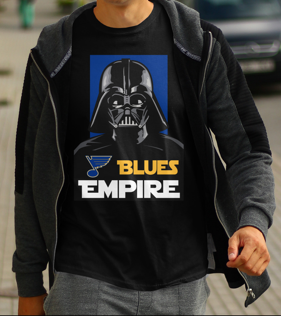 Blues Empire St Louis Darth Vader NHL T-Shirt