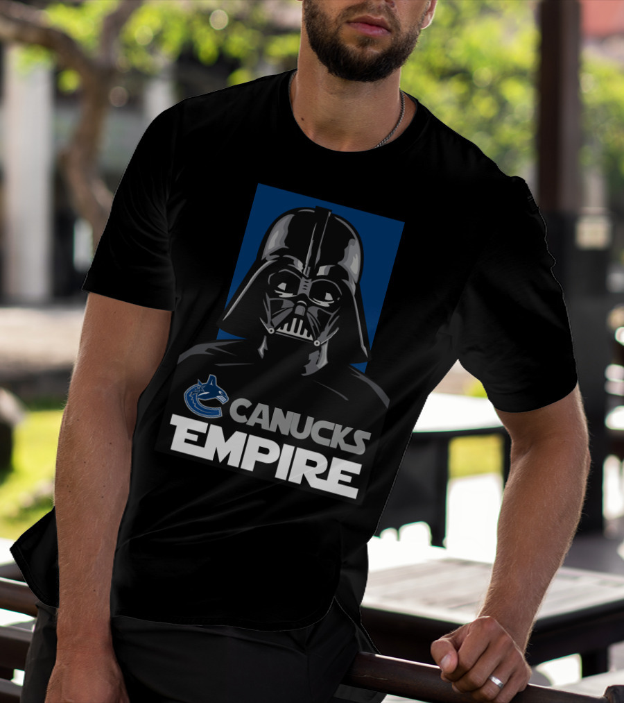 Canucks Empire Darth Vader NHL Vancouver T-Shirt