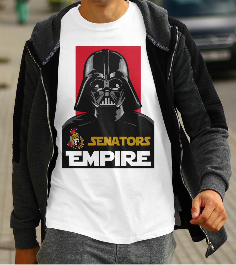 Ottawa Senators Darth Vader Empire NHL T-Shirt