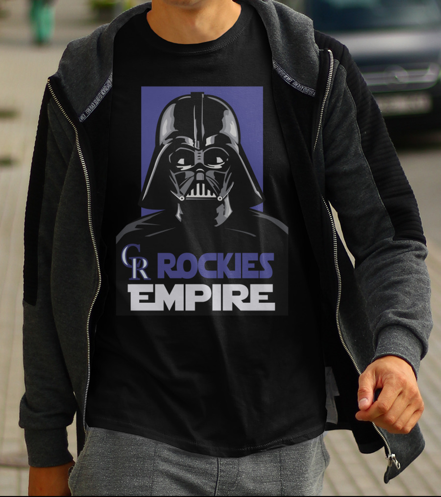 Colorado Rockies Empire Cr Darth Vader T-Shirt