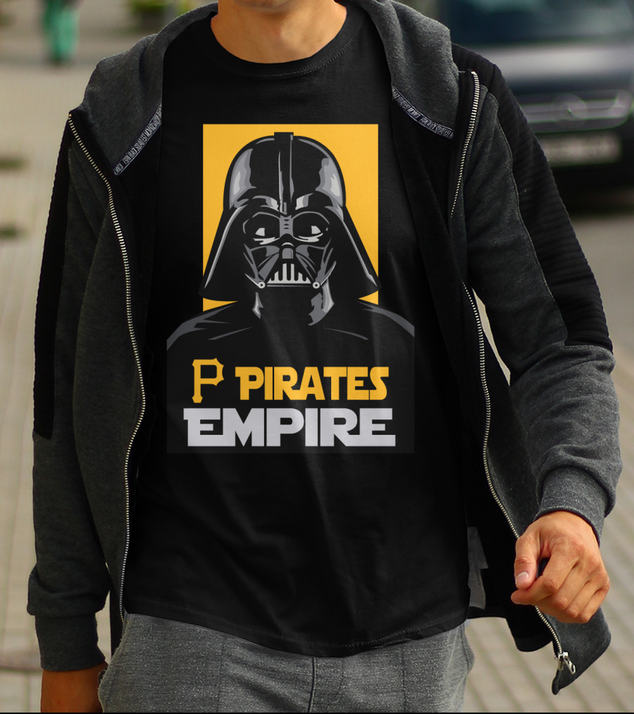 Pittsburgh Pirates Empire Darth Vader Iconic Mashup T-Shirt