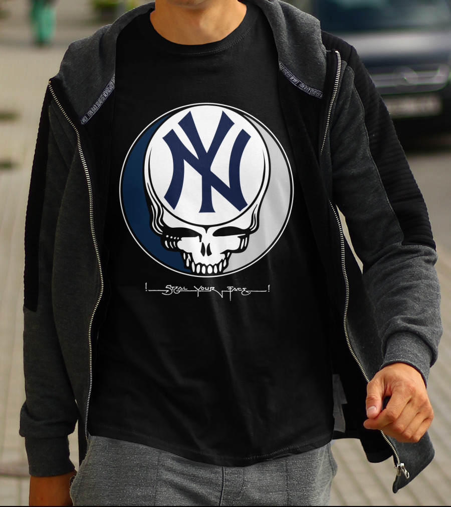 Grateful Dead Steal Your Face New York Yankees T-Shirt
