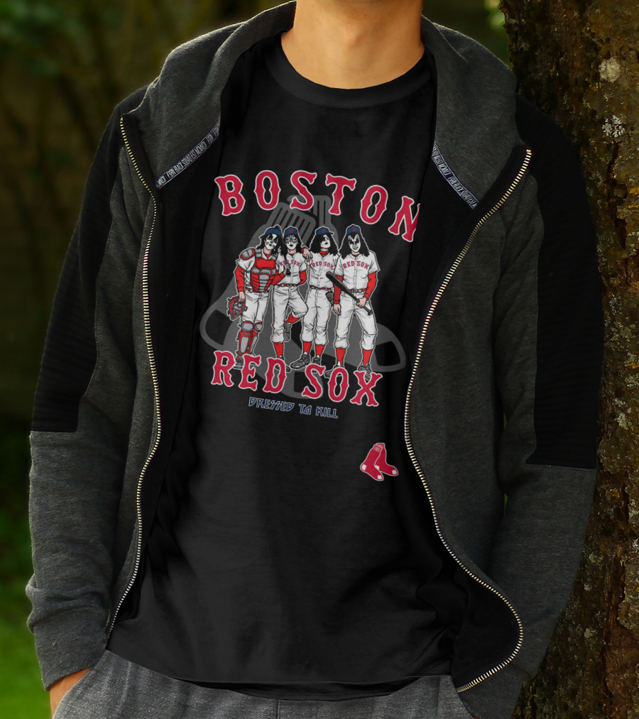 Boston Red Sox KISS Dressed To Kill T-Shirt