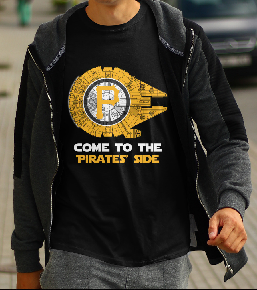 Pittsburgh Pirates Millennium Falcon Come To The Pirates' Side T-Shirt