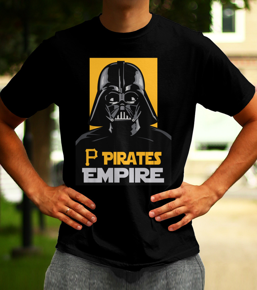 Pittsburgh Pirates Empire Darth Vader Crossover T-Shirt