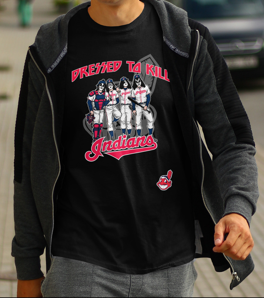 Dressed To Kill Indians T-Shirt