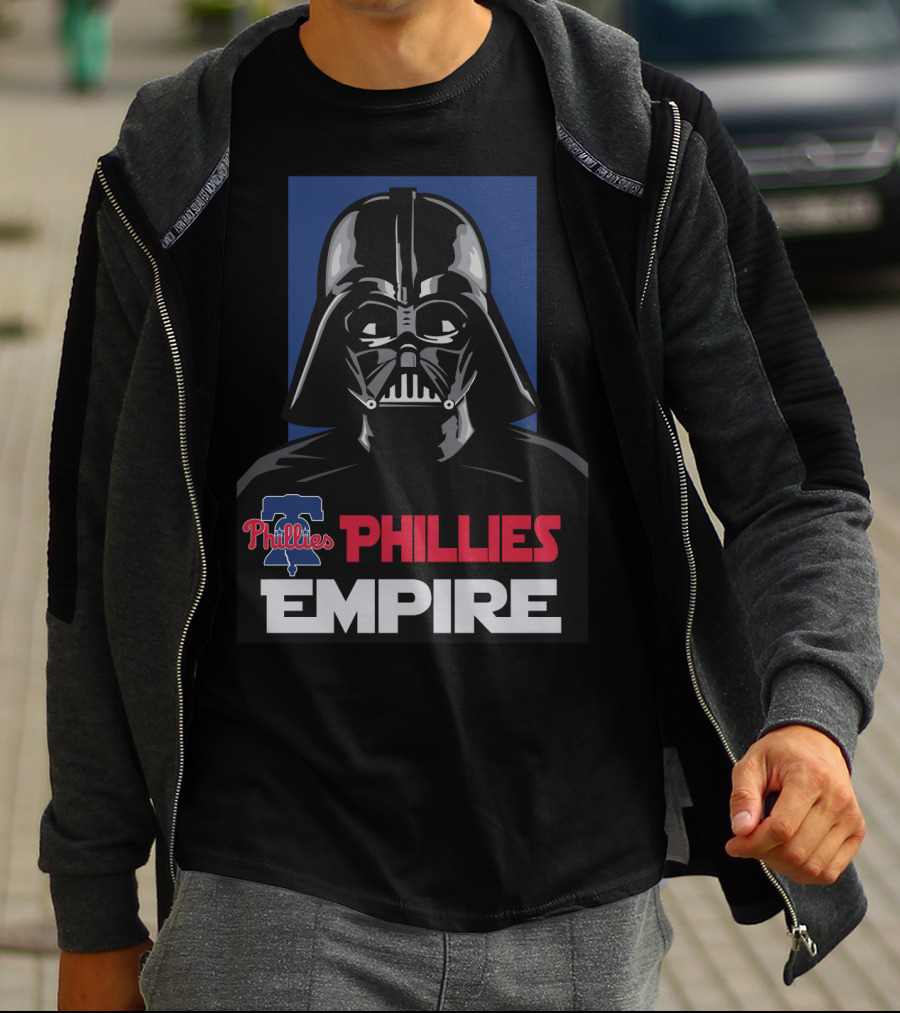 Philadelphia Phillies Empire Darth Vader Phillies Empire T-Shirt