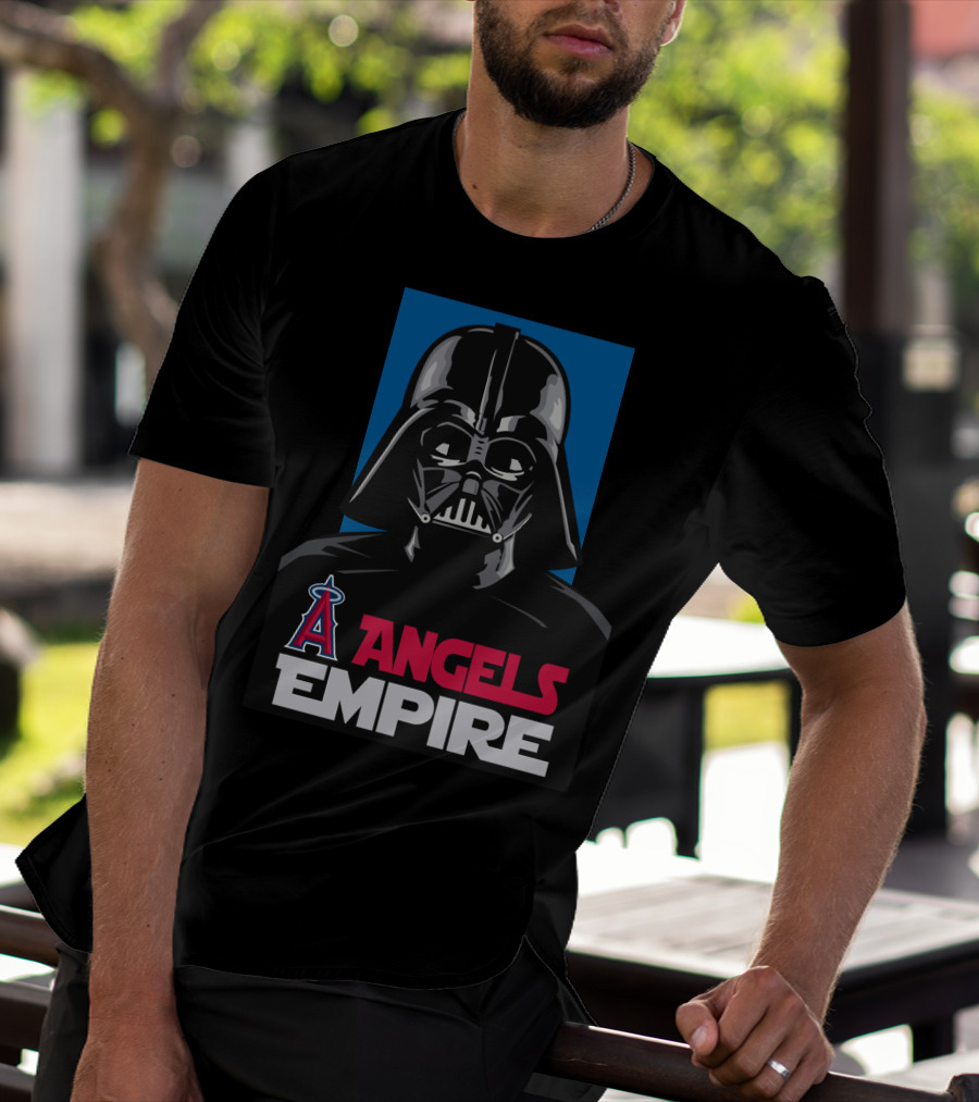 Los Angeles Angels Empire Darth Vader T-Shirt