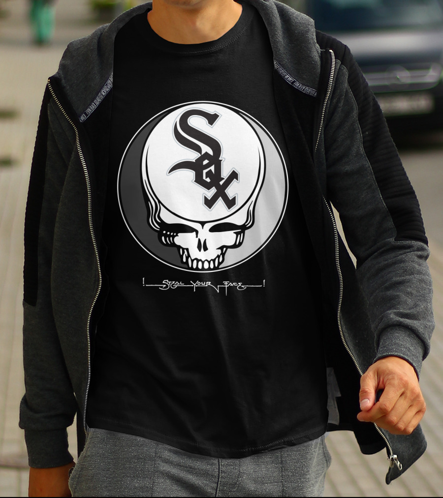 Grateful Dead Steal Your Face Chicago White Sox T-Shirt