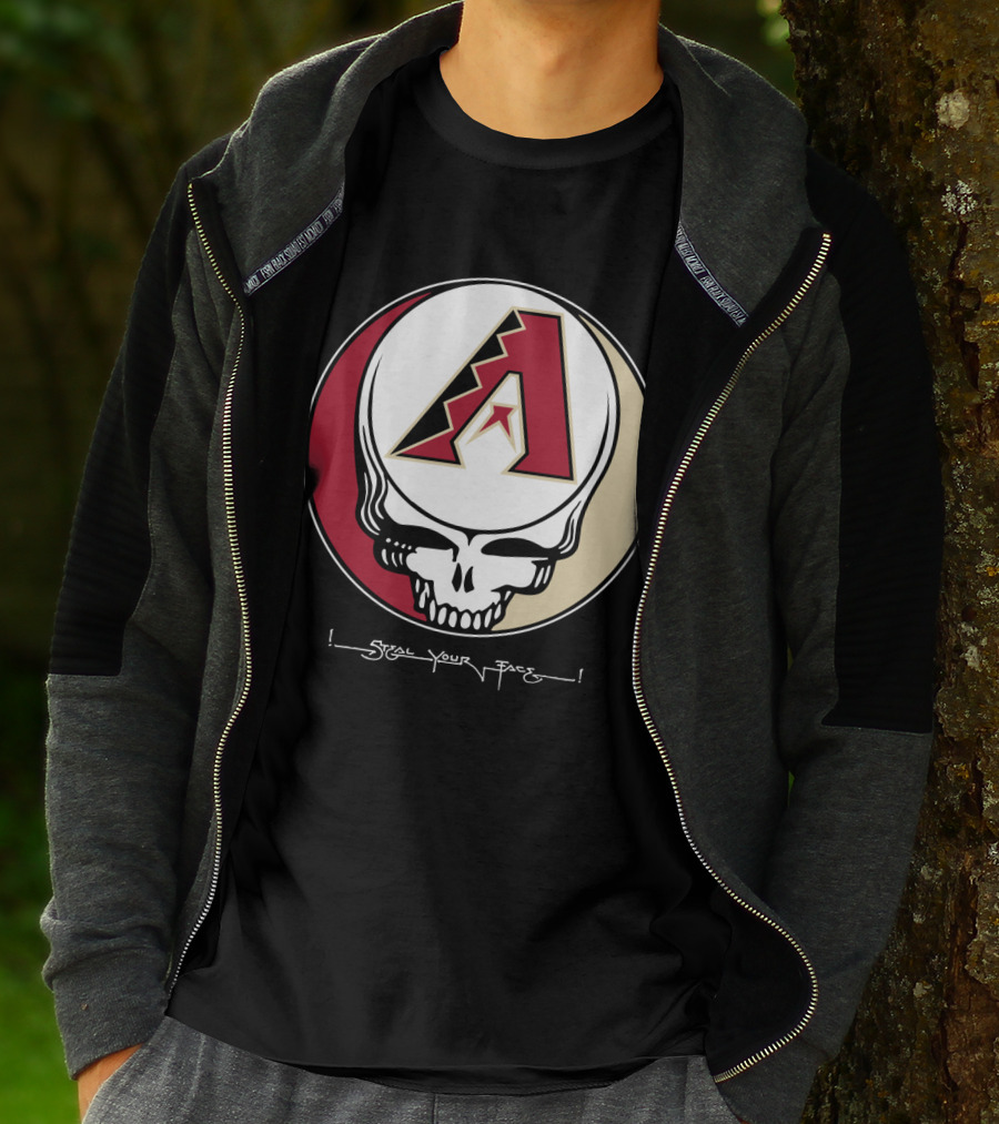 GRATEFUL DEAD Steal Your Face Arizona Diamondbacks T-Shirt