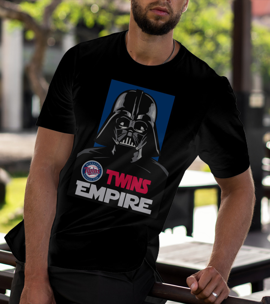 Minnesota Twins Baseball Club Darth Vader Twins Empire T-Shirt